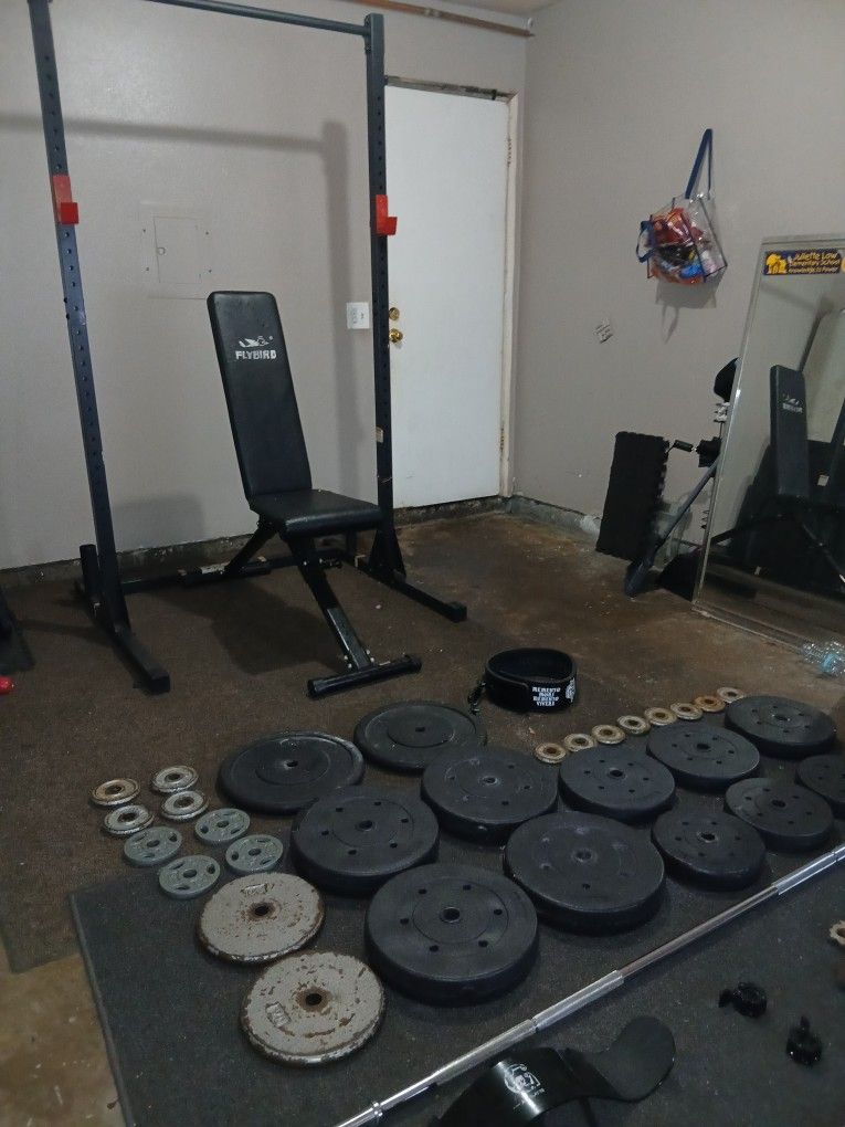 1 Inch Barbell Weight Set 