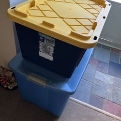 Two Storage Containers