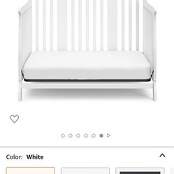 White Baby or Toddler Crib