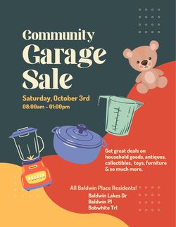 Community yard/garage sale