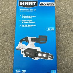 Hart 20v 8” Pruning Saw Kit