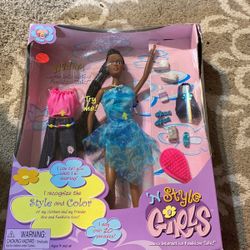 In Style Girls Doll Nadine New In Box