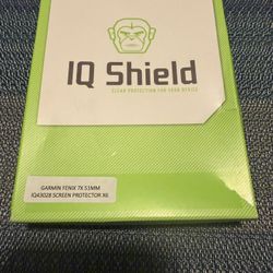 IQ Shield Screen Protector – Garmin Fenix 7X (51mm) – 6‑Pack – New 