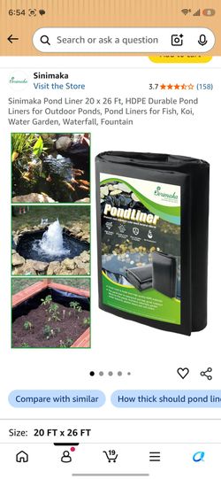 Pond liner