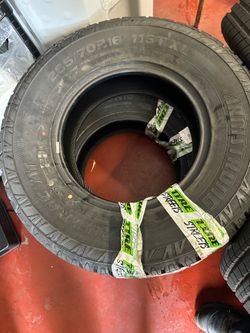 2 Brand New 265/70R16 Tires – Never Installed