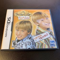 The Suite Life of Zack and Cody: Tipton Trouble Game & Case (Nintendo DS 2006)