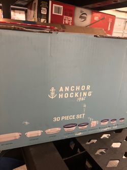 Glass Anchor hocking 30 piece set