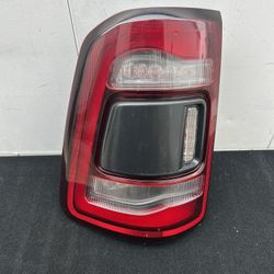 Dodge Ram Rear 1500 Driver Side  LED Tail Light Blind Spot Black 2019 - 2024 Used Aftermarket 
