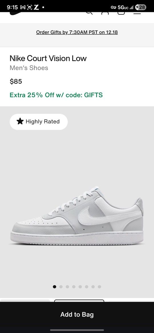 Nike Court Vision Low $60 OBO