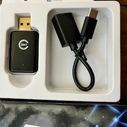 Wireless CarPlay Adapter for iPhone, Convert Wired CarPlay to Wireless, 2 in 1 Plug and Play Android Auto and Carplay for Cars with Built-in CarPlay,