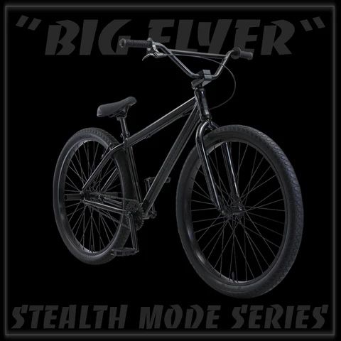 SE Bikes Stealth Mode Big Flyer