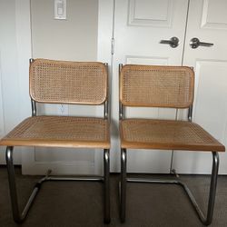 2 - Cesca Style Chairs