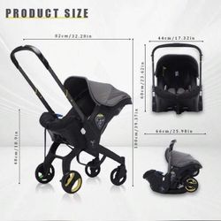 2 His And Hers Rear Facing Car Seats (Base Not Included)