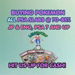 buying pokemon slabs 70-85%