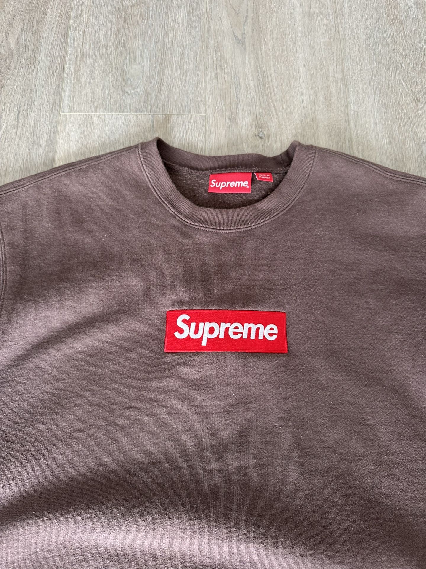 Supreme box logo crewneck