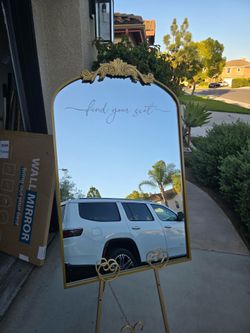 Wedding mirror and stand