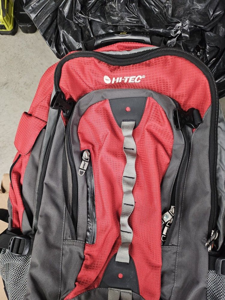 Hi-tec Red Backpack 