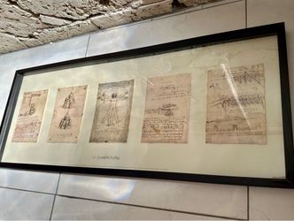 IKEA Leonardo da Vinci framed images
