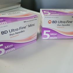 PEN NEEDLES BD. ULTRA - FINE MINI.  TOTAL 200 ... 45.00 