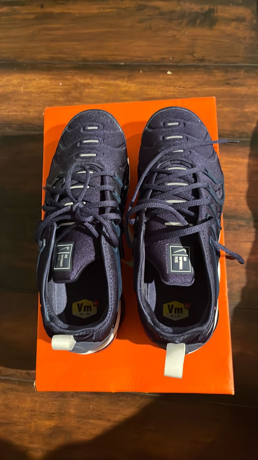 Nike air vapor max plus Navy Blue mens sz 10