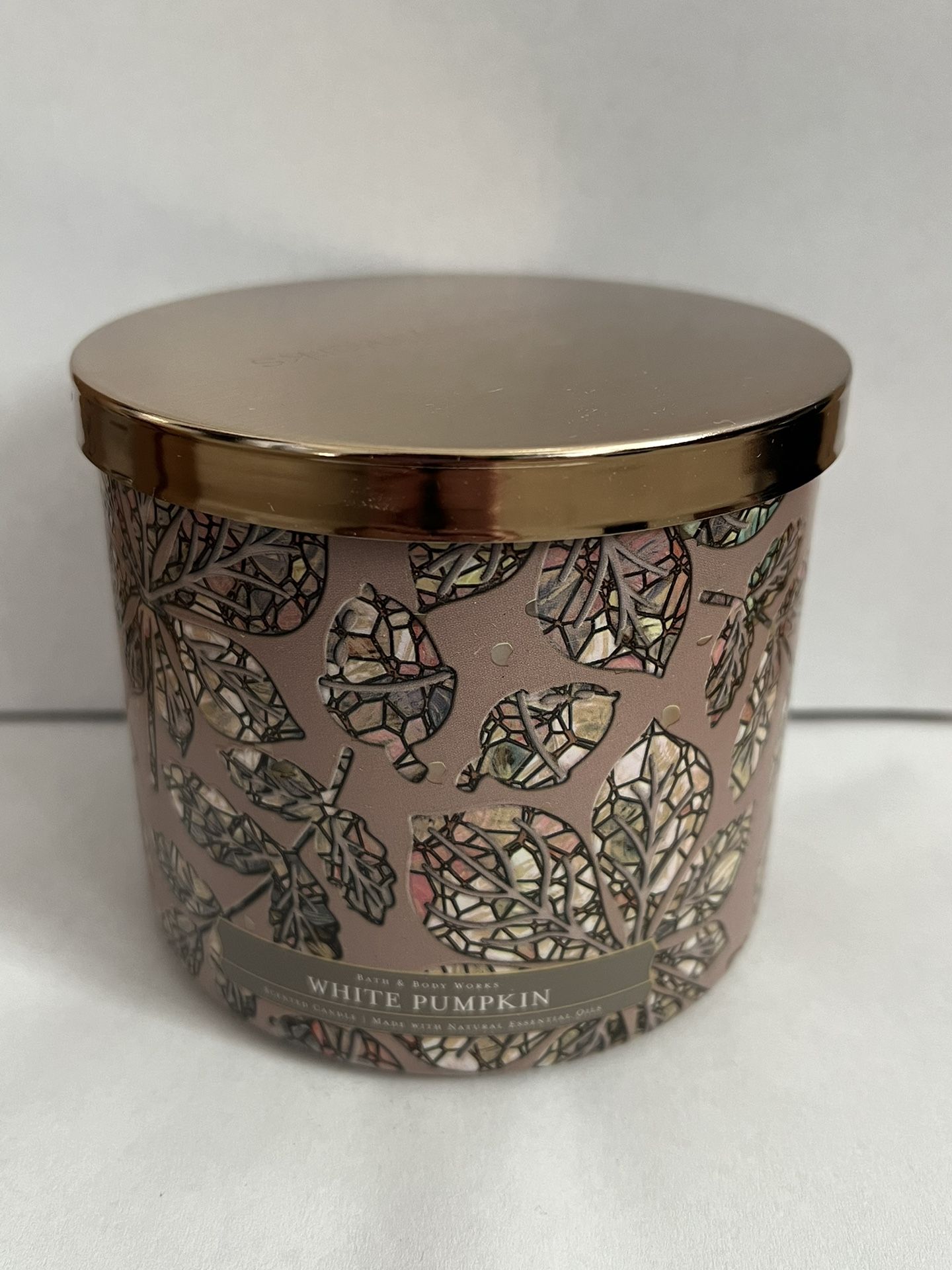 Bath & Body Works White Pumpkin 3 Wick Candle