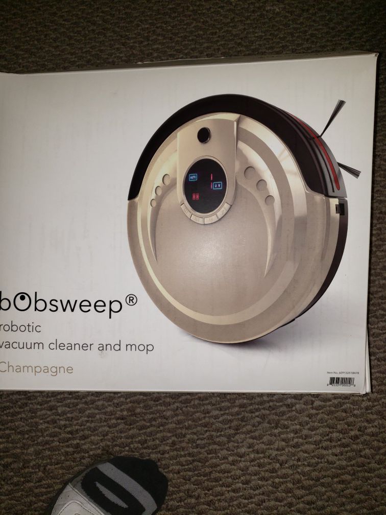 Bobsweep robotic vacuum and mop