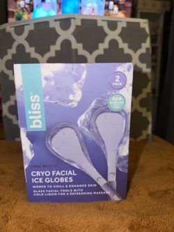 Cryo facial ice globes