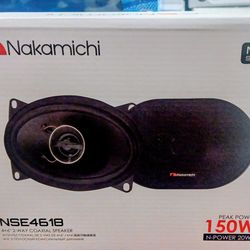 Nakamichi 4x6 Speakers Brand New In The Box