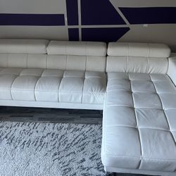 MODERN BED FRAME AND COUCH 