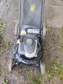 Bagger push lawnmower