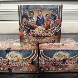 Bowman NBA Basketball jumbo Box 
