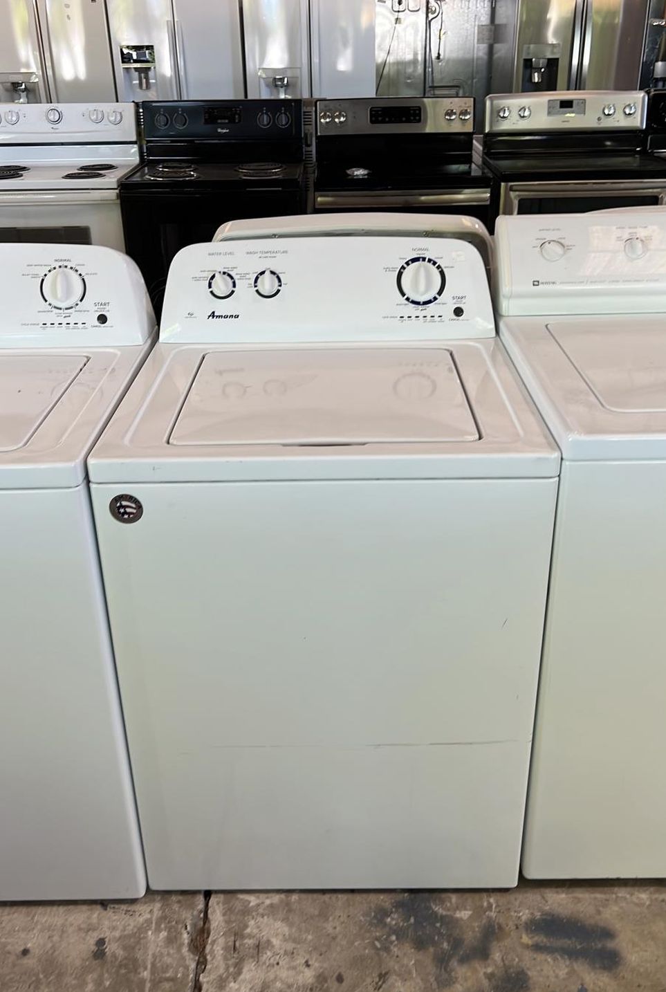 Amana Top Load Washing Machine White Heavy Duty
