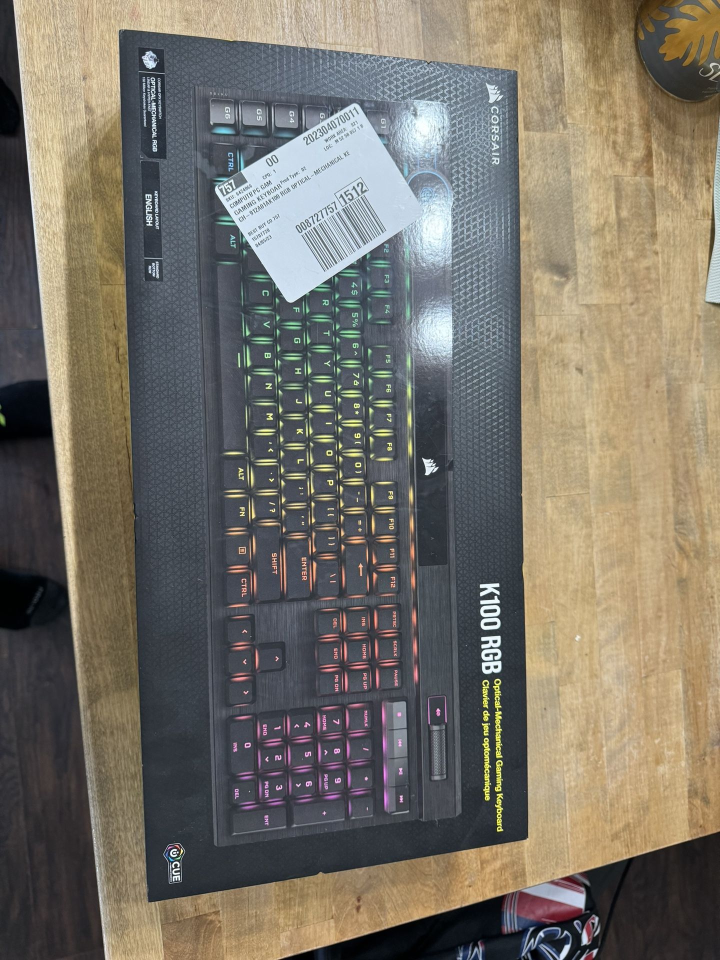 Corsair k100 Gaming keyboard