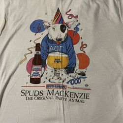 Vintage 80s Spud Bud Light T-Shirt 