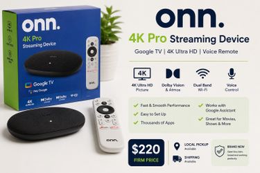 onn. 4K Pro Streaming Device