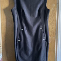 Calvin Klein Blue Dress Sz 12
