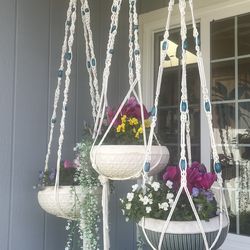 Beautiful Handmade  Macramé Plant Hanger for you or a Gift on Mother’s Day
