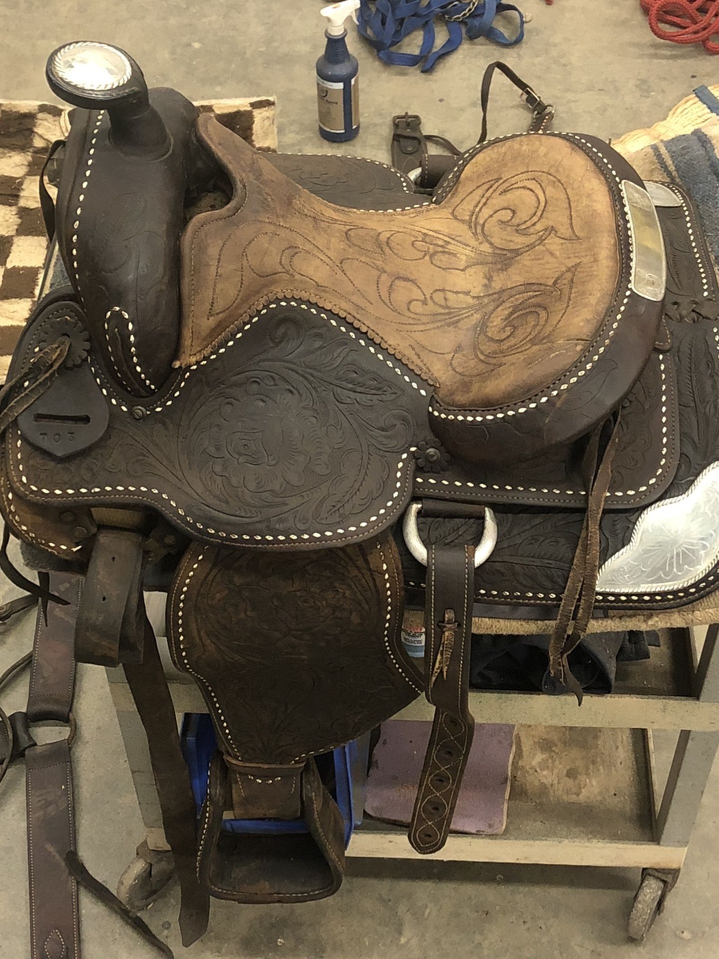 Saddle And Tack . $550 Firm