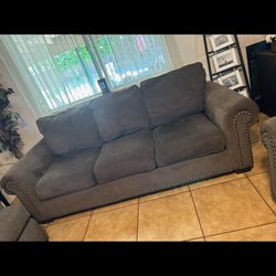 grey couches $500