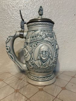 1996 Avon postal service stein