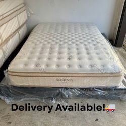 Saatva Classic Luxury Firm Queen Mattress -Delivery Available 