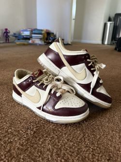 Nike Dunk Low LX Sail / Team Gold / Burgundy Crush Women's Shoe