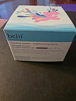BRAND NEW Belif The True Cream Moisturizing Bomb: Purchased from Sephora! Paid $67, Never Opened, Still in Box. Value Size 100ml/3.3 oz.