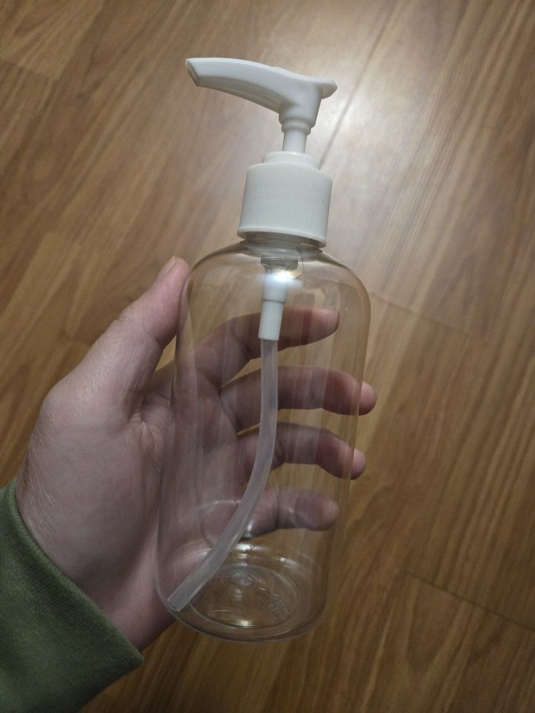 115 Plastic Pump Bottles, 250ml