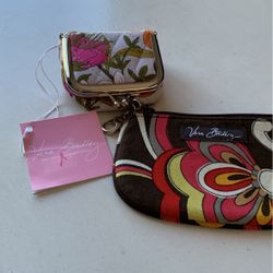 Vera Bradley Wallet And Contact Case 