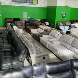 Clearing out overstock sectionals Sofas & more!