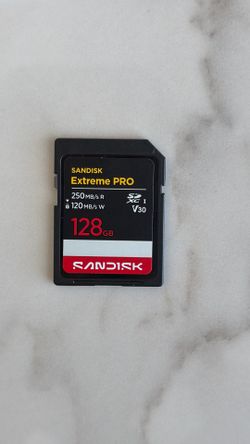 SANDISK 128GB Extreme PRO SD