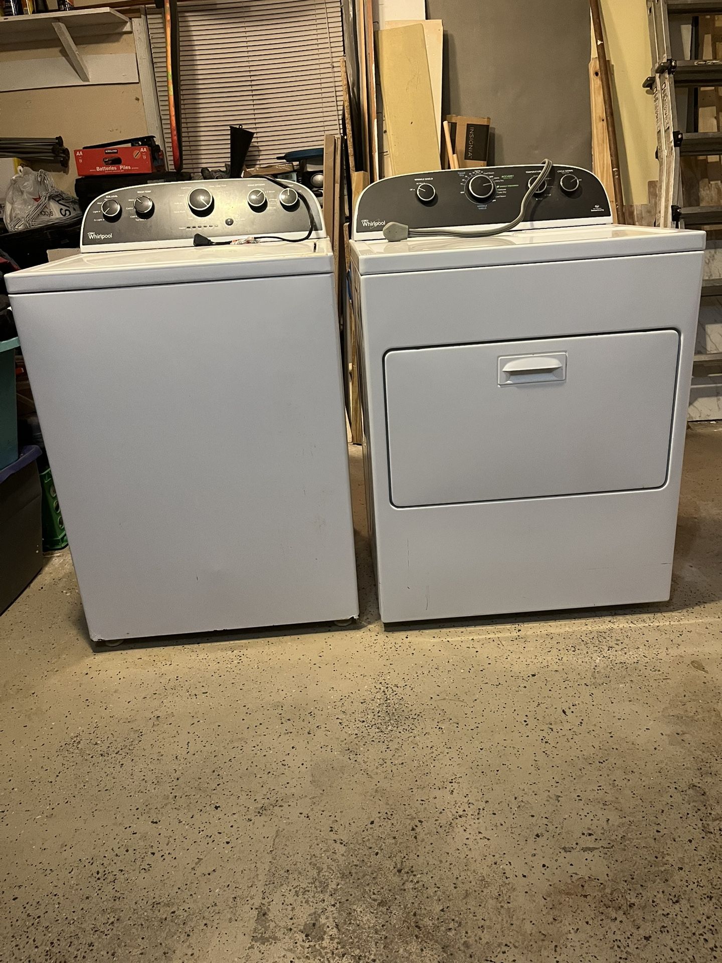 Whirlpool Washer And Dryer Set