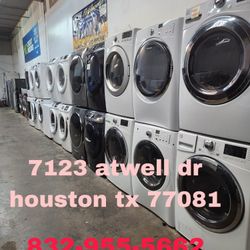 💯💯SAMSUNG SET STEAM WASHER AND ELECTRIC DRYER WITH WARRANTY 