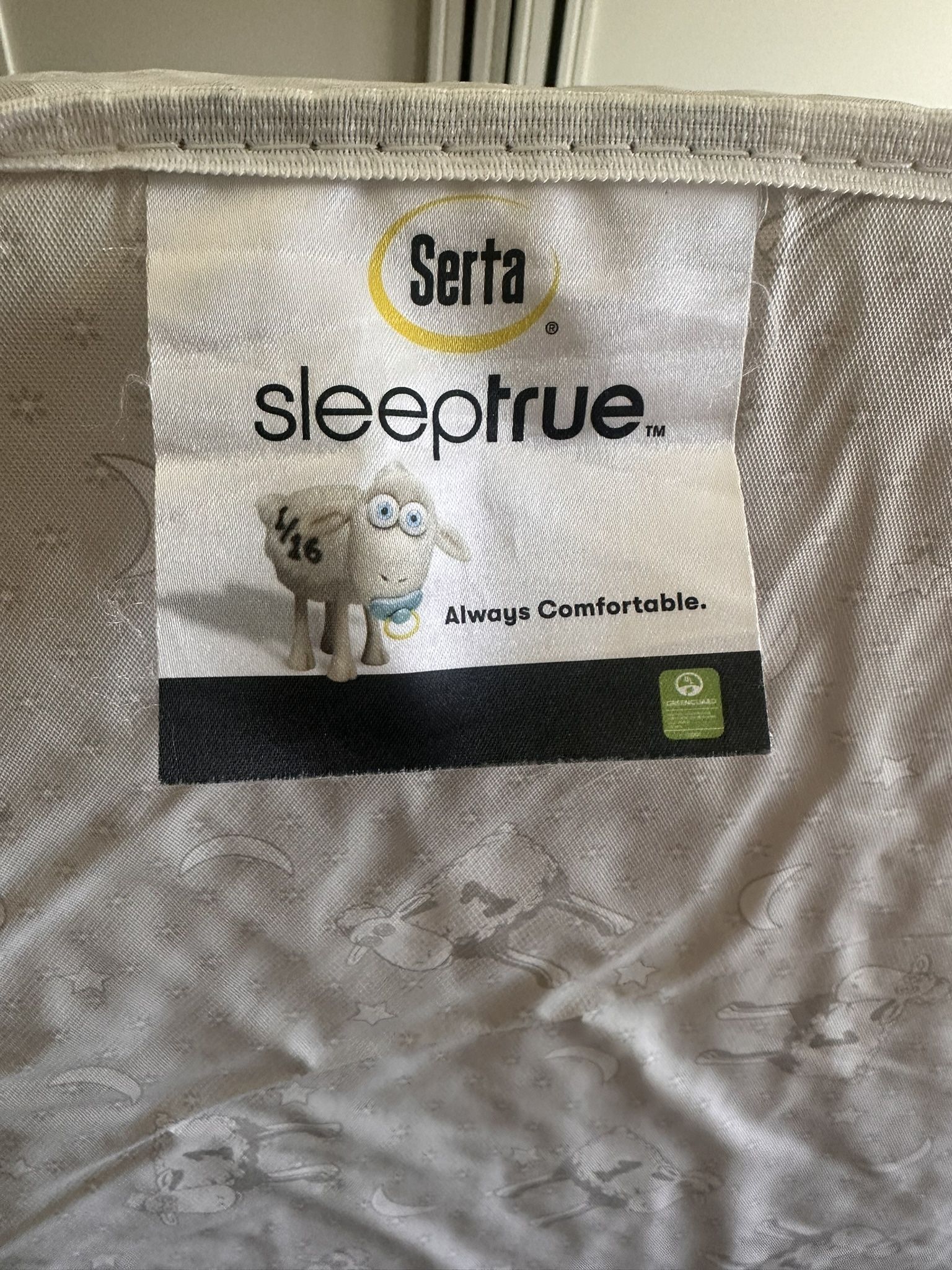 SERTA mini Crib Mattress